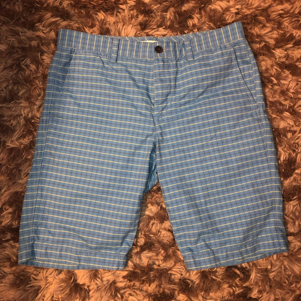 Fossil Men’s Sutton Shorts Blue w/Stripes Size 32